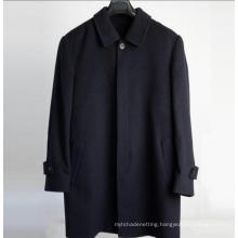 Men Black Cashmere Coat